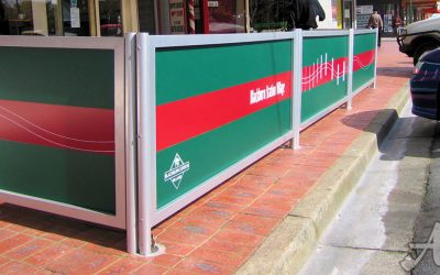 Cafe Barriers Made in Australia