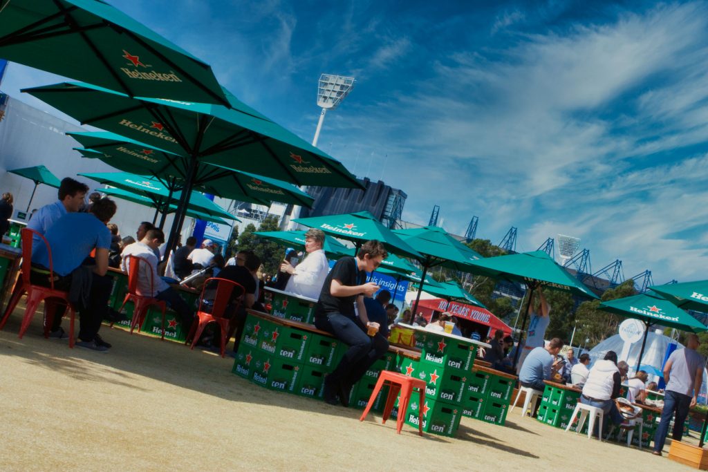 Heineken Australian Open Market Umbrellas