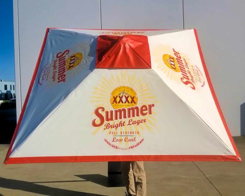 XXXX Summer Lager Cafe Umbrella