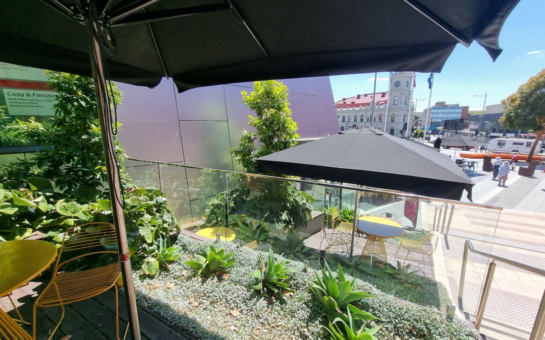 Alfresco Umbrella Upgraded with Stainless Steel Poles