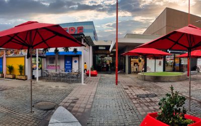 Springvale Morning and Platinum Cafe Umbrellas